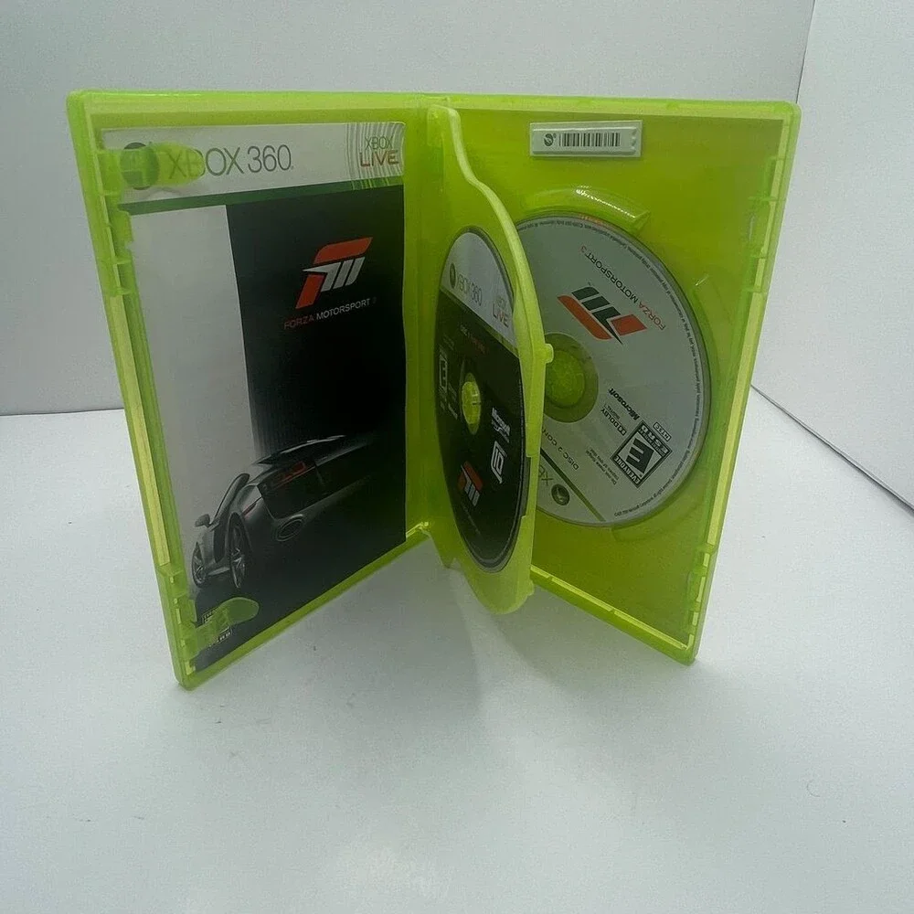 Forza Motorsport 3 FM3 Racing (Microsoft Xbox 360, 2009) Complete W/ Manual